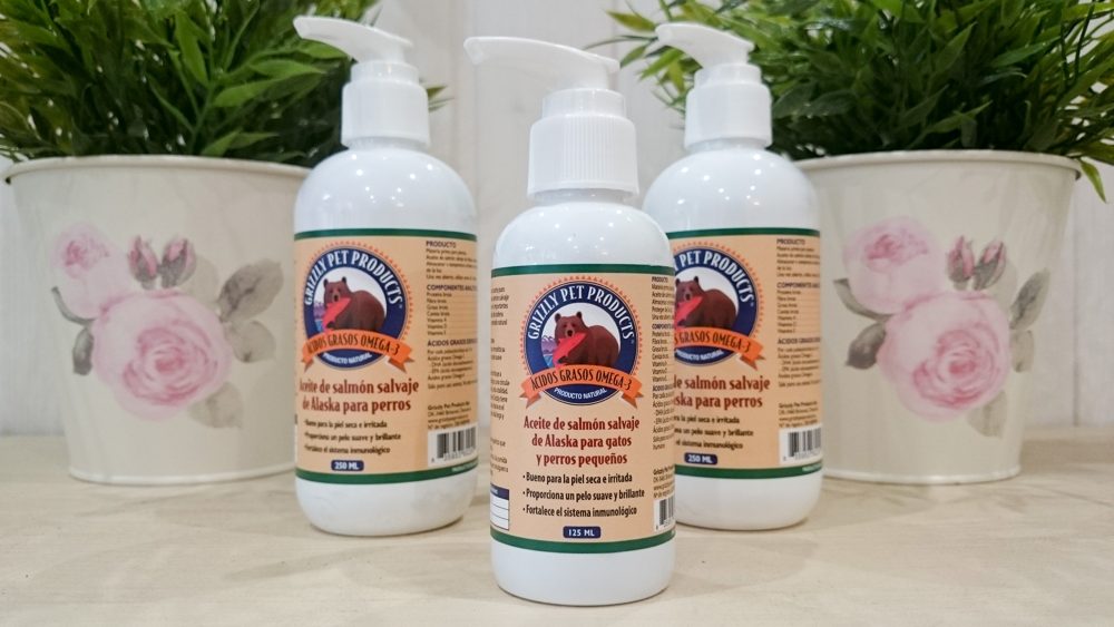 Aceite de salmón Grizzly